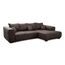 Cavadore Ecksofa Mavericco / XXL Eckcouch Inkl. Rückenkissen und Zierkissen / Longchair rechts / Industrial Style / 285 x 69 x 170 (BxHxT) / Mikrofaser Anthrazit