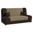 Mirjan24 Schlafsofa Jonas Style, Sofa mit Bettkasten und Schlaffunktion, Bettsofa, Schlafcouch, Microfaser, Couch vom Hersteller, Wohnlandschaft (Alova 68 + Alova 07)