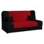 Mirjan24 Schlafsofa Jonas Style, Sofa mit Bettkasten und Schlaffunktion, Bettsofa, Schlafcouch, Microfaser, Couch vom Hersteller, Wohnlandschaft (Alova 04 + Alova 46)