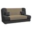 Mirjan24 Schlafsofa Jonas Style, Sofa mit Bettkasten und Schlaffunktion, Bettsofa, Schlafcouch, Microfaser, Couch vom Hersteller, Wohnlandschaft (Alova 36 + Alova 07)