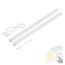 ledscom.de 2er Set LED Unterbau-Leuchten Rigel, je 87,3cm, Farbtemperatur einstellbar, 20,2W, je 1122lm