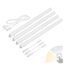ledscom.de 4er Set LED Unterbau-Leuchten Rigel, je 57,3cm, Farbtemperatur einstellbar /, 33,312W, je 830lm