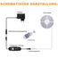 TENDIST Led Strip Weiß Dimmbar, 3000K-6500K Warmweiß bis Kaltweiß 24V Led Streifen Selbstklebend mit Fernbedienung, Smart App and Controller Function (‎Warmweiß 3000k Kaltweiß 6500k, 10M)