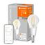 LEDVANCE Smarte LED-Lampe mit Wifi Technologie, Sockel E14, Dimmbar, Warmweiß (2700K), Tropfenform, Klares Filament, Ersatz für herkömmliche 75W-Glühbirnen, steuerbar mit Alexa, Google & App, 1er-Pack