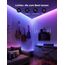 Govee LED Strip Light 2 Pro 5m, Smart RGBIC mit weißes Licht, LED Streifen Funktioniert mit Matter, Alexa und Google Assistant, DIY-Farbe, App-Steuerung mit Musik Sync, für Wohnzimmer Schlafzimmer