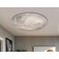 Trio Leuchten LED Deckenleuchte Lunar 627516000, Acryl mit Mondmotiv, Mondphase wechselbar, 1 x 40 Watt LED, Helligkeit einstellbar, Nachtlicht Funktion, inkl. Fernbedienung, Weiß