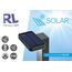 Reality Leuchten LED Solar Außenwandleuchte Salta R22231107, Metall Nickel matt, inkl. 3 Watt LED, Bewegungssensor