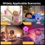 Tageslichtwecker Sonnenaufgang Lichtwecker Wecker mit Licht, Sunrise Wake Up, Smart Bluetooth Lautsprecher, 30 White Noise,Timer,Dual Alarm, Dimmbare Nachtlicht mit Farbewechel für Erwachsene & Kinder