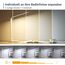 Lepro Schreibtischlampe, LED Tischlampe Dimmbar, Nachttischlampe 800LM 3 Farben und 5 Helligkeitsstufen, Tageslichtlampe Augenschutz, Tischleuchte, Schreibtisch Lampe für Kinder, Büro, Weiß