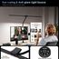 EYOCEAN Schreibtischlampe, Doppelkopf Schreibtischlampe, 24W 80cm Tageslichtlampe Schreibtisch mit Fernbedienung, Dimmbare Monitor Lampe, Büro Tischlampe, Augenschutz Bildschirmlampe