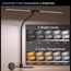 EYOCEAN Schreibtischlampe, Doppelkopf Schreibtischlampe, 24W 80cm Tageslichtlampe Schreibtisch mit Fernbedienung, Dimmbare Monitor Lampe, Büro Tischlampe, Augenschutz Bildschirmlampe
