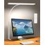 iFalarila Desk Lamp 10W Schreibtischlampe Dimmbar mit Fernbedienungen - 160 LED Super Helle Klemmleuchte mit USB-Adapter | 3 Farbtemperaturen & 10 Helligkeitsstufen | 70cm Flexiblem Schwanenhals