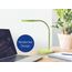 MAUL Schreibtischlampe LED MAULjoy | Kleine Schreibtischlampe mit Standfuß | Moderne Tischlampe für Schreibtisch, Büro | Flexible LED Lampe mit 3000K warmweißem LED Licht | Lime