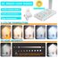 BIENSER Schreibtischlampe LED, 10W Wireless Charging, USB Ladefunktion, Bürolampe Tischlampe mit 10 Helligkeits X 5 Farbstufen Dimmbar, Memory Funktion, Sensible Kontrolle, 30/60 min Auto Timer, 20W
