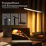 Jumoking Schreibtischlampe LED Dimmbar Augenschutz,Desk Lamp mit 5 Farben und 5 Helligkeitsstufen,Tischlampemit USB Ladeanschluss Touch Steuerung für Kinder, Schlafzimmer, Lektüre, Büros (Black Pro)