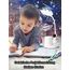 WLHBF Schreibtischlampe Kinder, LED Astronaut Tragbar Tischlampe, Leselampe mit Projektion &Bleistifthalter, Schreibtischlampe Dimmbar Wiederaufladbar Lampe für Student Schlafsaal Studie Lesen