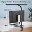 24W Schreibtischlampe LED Dimmbar, 80cm Superbreit Schreibtischlampe Klemmbar mit einstellbare Farbtemperaturen, Augenschutz Büro Tischlampe, Monitor Lampe,Keine Bildschirm Blendung oder Flimmern