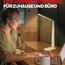 Honeywell Schreibtischlampe mit USB-Ladeanschluss – Sunturalux™ H2 dimmbare, augenschonende LED Tischlampe für Erwachsene, faltbare, tragbare Tischlampe für das Homeoffice, Schlafzimmer, Lesen, Weiß