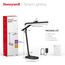 Honeywell LED-Schreibtischlampe für Home Office – H4 Sunturalux™ augenschonende Schreibtischleuchte, 14 W, dimmbare Tischlampe mit 3 Farbmodi, 5 Helligkeitsstufen, automatisches Dimmen, 60 MinTimer,
