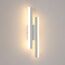 Riserva Wandleuchte Innen LED Moderne, 16W 1800LM Wandlampe Kreative, Warmweiß 3000K, Lange Parallele Wandleuchte für Wohnzimmer Korridor Treppen, Weiß, 40cm