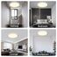 LQWELL® Deckenleuchte LED Deckenlampe, IP44 Wasserfest Badlampe Rund Flach 36W 4000K 4320LM Modern Schlicht Lampe Dünn für Wohnzimmer Badezimmer Schlafzimmer Küche Balkon Keller Büro, 400 * 24mm