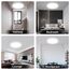 LQWELL® Deckenleuchte LED Deckenlampe, IP44 Wasserfest Badlampe Rund Flach 23W 6000K 2600LM Modern Schlicht Lampe Dünn für Wohnzimmer Badezimmer Schlafzimmer Küche Balkon Keller Büro, 300 * 25mm
