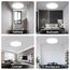 LQWELL® Deckenleuchte LED Deckenlampe, IP44 Wasserfest Badlampe Rund Flach 36W 6000K 4320LM Modern Schlicht Lampe Dünn für Wohnzimmer Badezimmer Schlafzimmer Küche Balkon Keller Büro, 400 * 24mm