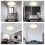 LQWELL® Deckenleuchte LED Deckenlampe, IP44 Wasserfest Badlampe Rund Flach 22W 4000K 2420LM Modern Schlicht Lampe Dünn für Wohnzimmer Badezimmer Schlafzimmer Küche Balkon Keller Büro, 300 * 25mm