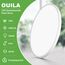 OUILA LED Deckenleuchte Flach Rund - Ø50CM Deckenlampe LED 48W 3000K 4800LM IP44 Wasserdichte Badezimmer Lampe, Küchenlampe Deckenleuchte Warmweiß für Küche Bad Schlafzimmer Flur Keller