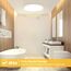 OUILA LED Deckenleuchte Flach Rund - Ø22CM Deckenlampe LED 18W 1600LM 4000K Neutralweiß IP44 Wasserdicht Badezimmer Lampe, Badlampe Decke für Bad Küche Flur Schlafzimmer Keller