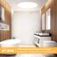 OUILA LED Deckenleuchte Flach Rund - Ø40CM Deckenlampe LED 36W 4000K 3600LM IP44 Wasserdichte Badezimmer lampe, Küchenlampe Deckenleuchte Neutralweiß für Küche Bad Schlafzimmer Flur Keller