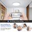 NIBSHOOM Deckenlampe LED Deckenleuchte Rund Flach 6500K,18W/1800LM/IP44 Wasserfest Ultradünn Badezimmer Lampe Decke, Modern Schlicht deckenlampen für Schlafzimmer Wohnzimmer Flur Küche Büro,220*17mm