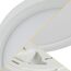 ZMH Deckenlampe LED Deckenleuchte Schlafzimmer - Ø23cm Badezimmerlampe Flach Schlafzimmerlampe Kaltweiß 18W Küche Deckenbeleuchtung IP44 Wasserdicht Küchenlampe Rund Flurlampe Weiß für Badezimmer Flur