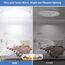 50CM Deckenlampe Led Deckenleuchte Flach - 48W 6500K 4800LM Kaltweiß Rund Küchenlampe Badlampe Led Deckenlampe Wohnzimmer Lampe Decke für Küche Schlafzimmer Badezimmer Kinderzimmer Modern Utra Dünn