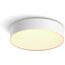 Philips Hue White Ambiance Enrave Deckenleuchte S (1.220 lm) inkl. Dimmschalter, dimmbare Deckenlampe für das Hue Lichtsystem mit allen Weißtönen, smarte Lichtsteuerung über Sprache und App, weiß