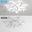 Comely Deckenlampe LED 84W mit 10 Köpfen im Blumenstil, Deckenleuchte Modern aus Eisen und Acryl, Deckenlampe Wohnzimmer 6500K für Schlafzimmer, Küche und Büro