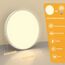 Deckenlampe Led Deckenleuchte Flach Lampe, Ø30CM 24W 3000K 2400LM Warmweiss Deckenlampe Wohnzimmer Utra Dünn LED Lampe Decke für Küche Schlafzimmer Badezimmer Kinderzimmer Flur Keller Modern Rund