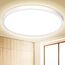 Deckenlampe LED Deckenleuchte Flach Rund - Weiß 18W 4000K 1600LM IP44 Modern Badezimmer LED Lampe Badlampe Decke Küchenlampe für Bad Flur Balkon Schlafzimmer Wohnzimmer Küche Keller Ultra Dünn Ø 223mm