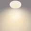 Philips LED Badezimmer Deckenleuchte Superslim (15 W), 3 Lichteinstellungen, warmweißes Licht, dimmen ohne Dimmer, IP44 Schutz, weiß, 25cm