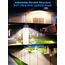 SIGRILL Solarlampen für Außen, 212LED Große Solarleuchte Aussen mit Bewegungsmelder, IP65 Wasserdichte Solar Strahler mit 3 Modi, 340°Beleuchtungswinkel, Superhelle Solarlampen für Garage, Garten