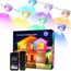 WIFI 5M RGBIC Permanente Lichterkette Außen, DC36V Einbaustrahler Mit 12leds Kompatibel mit Alexa/Google Home,IP67 Wasserdicht Outdoor LED Strip Außenleuchten Wandleuchten Dimmbar Innenbeleuchtung