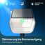 Linkind 60 Led Solarstrahler für außen Garten 800Lm, 6500K Tageslicht Gartenlampe mit Lade-Anzeige, 135°einstellbar Baumstrahler mit S-klasse Batterie, IP67 wetterfest Solar Baumbeleuchtung, 3 Stück