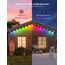 Govee Permanente Außenbeleuchtung Outdoor, RGBIC LED Strip mit 72 Szenenmodi, 30m mit 72 LED Trauflichter IP67 Wasserdicht für Party, Game Day,Tägliche Beleuchtung, Arbeit mit Alexa, Google Assistant