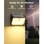 nipify Solarlampen für Außen mit Bewegungsmelder, 4 Stück 3 Modi Solarleuchten Aussenleuchte IP65 Wasserdichte, Superhelle Solar Wandleuchte für Aussen Garage Wand, Warmweiß