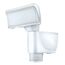 Proventa LED-Strahler, autom. Bewegungsverfolgung 180° Schwenkbereich 270°, Bewegungsmelder 4000K, 18W 1200 Lm, IP44, weiß