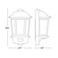 Steinel Außen-Wandleuchte L 190 S weiß, 180° Bewegungsmelder, 12 m Reichweite, Softlicht, Grundlicht, Dauerlicht