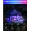 HEKEE RGB Led Strahler Außen, Farbwechsel 80W, DIY-Blitzmodus, RGB Led Fluter, Timer, Bluetooth IP66 wasserdicht