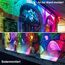 MEIHUA 42W RGB Strahler Außen 10 Farben 6 Helligkeit 30 Modi IP66 Wasserdicht Wallwasher LED Bar Lichteffekte mit Fernbedienung Partylicht für DJ Home Bühnenlichter Weihnachten Halloween 2 Pack