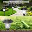 BEAU JARDIN 8 Stück Solarlampen für Außen, Solarleuchten Garten mit 3 Farbmodi, Gartenbeleuchtung Winterfest & Wasserdicht, Dekolichter für Rasen Terrasse Wege