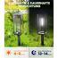 BITPOTT Solarlampen für Außen Garten, 4 Stück Solarleuchten Garten Aussen IP65 Wasserdicht, Extrem Helle LED Gartenleuchten Solar Wetterfest für Terrasse
